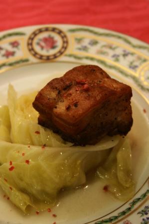 豚バラ肉とキャベツのヴェルツァータ　web