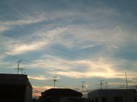 夕空の雲１