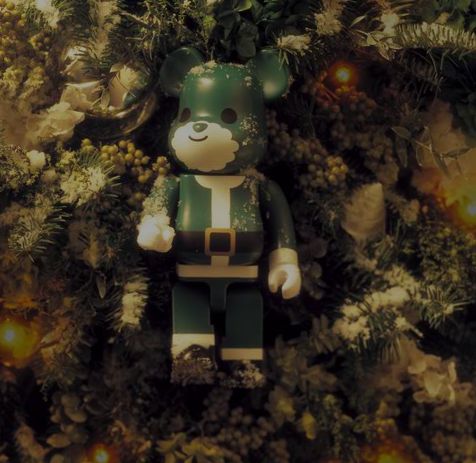 クリスマスベアブリック Merry Green Christmas - figure